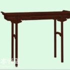 Drewniany stół konsolowy Chińskie meble