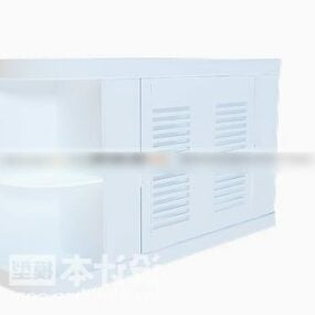 Modern Shoe Cabinet Furniture 3d model