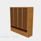 Material de madera del armario