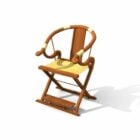 Folding Chair Wood Bamboo Frame