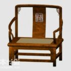 Cadeira de jantar antiga cadeira de madeira