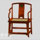 Cadeira velha vintage chinesa