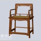 Високий обідній стілець Китайські меблі
