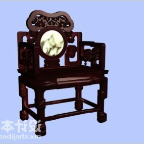 Chaise classique Meubles chinois modèle 3D
