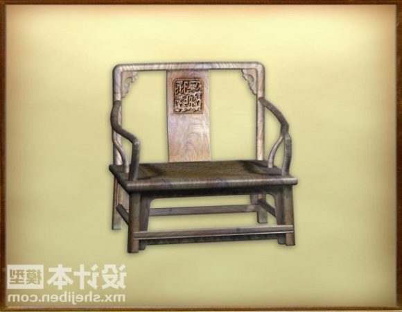 Tradiční čínský nábytek na židle