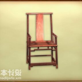 Chaise traditionnelle Meubles chinois modèle 3D