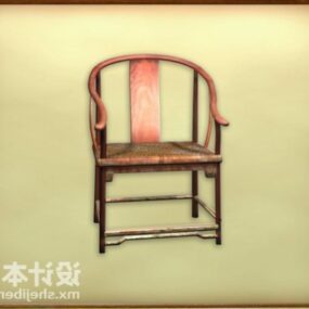 Chaise rétro Meubles chinois modèle 3D