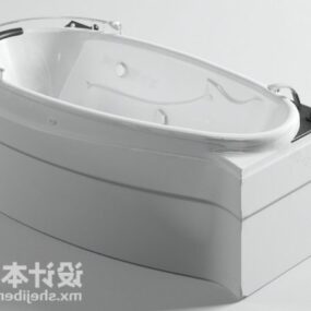 Plastic Bathtub Furniture 3d model
