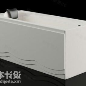 Hotel Bathtub Furniture 3d model