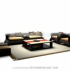中国のソファの組み合わせ3Dモデル。