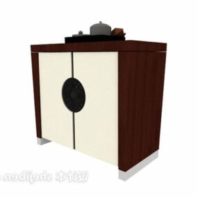 Chinese Side Cabinet, Entrance Cabinet 3d model