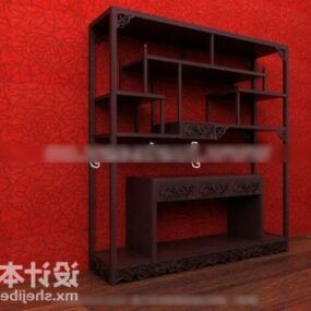 चीनी बोगू रैक फर्नीचर 3डी मॉडल