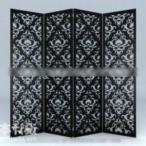 Screen Partition Chinese Furniture 3d model