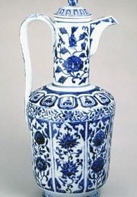 Antique Porcelain Vase Chinese Furniture 3d model