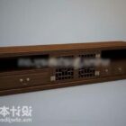 Chinese TV cabinet 3d model .
