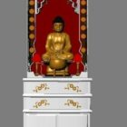 Religion Cabinet Buddha Statue