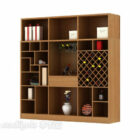 Ash Wine Cabinet Furniture