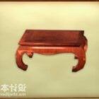 Chinesisches Tischmodell 3D.