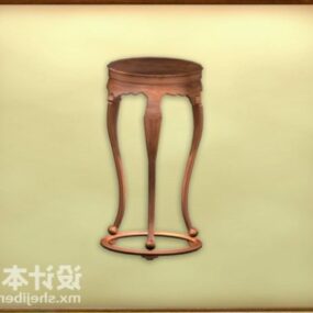 Chinese Stool Table 3d model