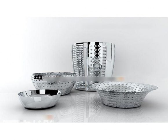Küchenutensilien Stahlschüssel-Set