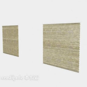 Traditional Fabric Curtain 3d model