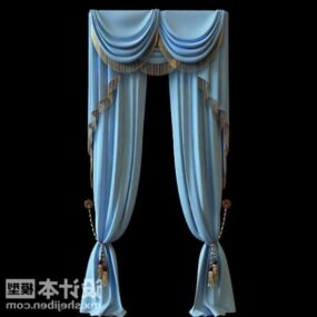 Curtain Antique Style 3d model