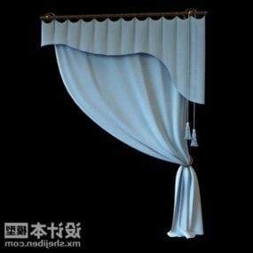 Window Curtain 3d model