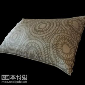 Pillow Brown Textile 3d model