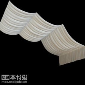 Roof Curtain Realistic Style 3d model