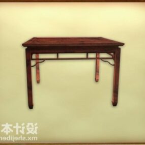 Square Table Chinese Furniture 3d model