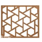 Chinese Carved Frame Triangle Pattern