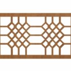 Modèle de cadre de fenêtres chinois