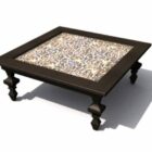 Chinese Square Coffee Table