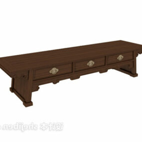 Classic Chinese Tv Cabinet Furniture 3d model