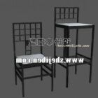 Low And Hight Bar Chair