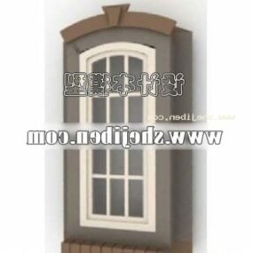 Window With Frame 3d model