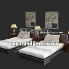 Ensemble complet de meubles de lit simple