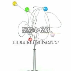 Floor Lamp Wire Style 3d model