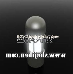 3d модель настільної лампи Glass Shade