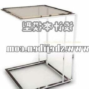 Cantilever Table Square Shape 3d model
