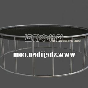 Round Coffee Table Modernism Furniture 3d model