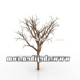 3д модель ветвей мертвого дерева