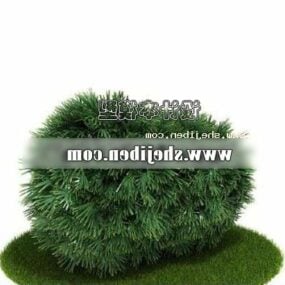 Green Decorative Home Potted Design 3d model