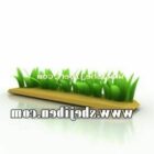 Buitenplant 3d-model downloaden.