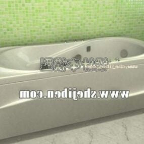 Common Bathtub Bathroom Sanitary 3d model