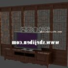 Meuble TV modèle 3D.