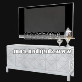 Flat Screen Tv Lcd 3d model