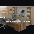 Ash Work Desk With Chair Office Furniture