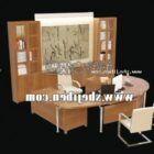 Work Desk Chair With Cabinet Office Furniture