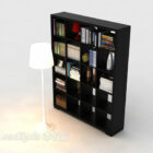 Bookcase 3d model .